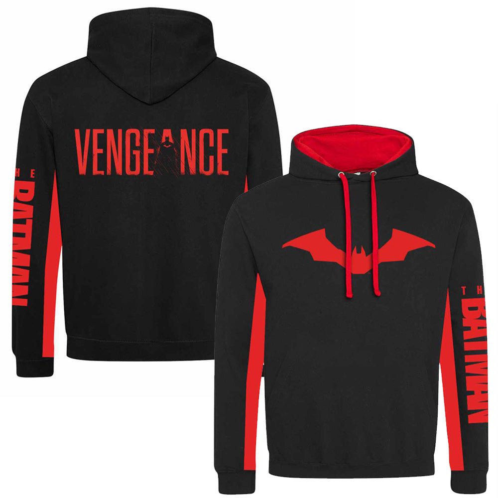 BATMAN バットマン - Icon and Text Contrast / バックプリントあり / アームプリントあり / パーカー・スウェット / メンズ - PGS